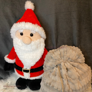Weihnachtsmann Santa – Häkelanleitung